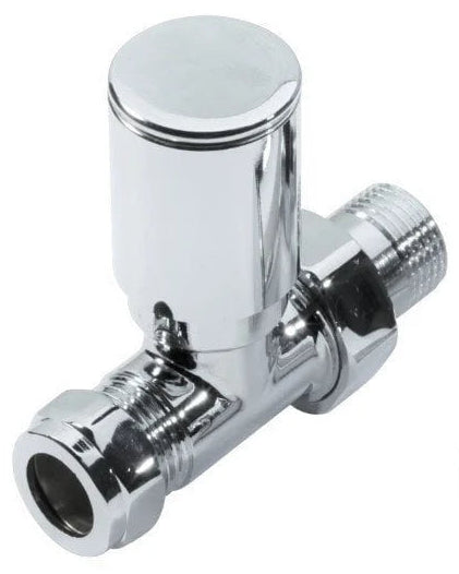 Kartell Dual Fuel Radiator Valve Set Angled-Straight