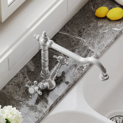 Kitchen Taps French Classic Mono Sink Mixer Tap | 3 Finishes