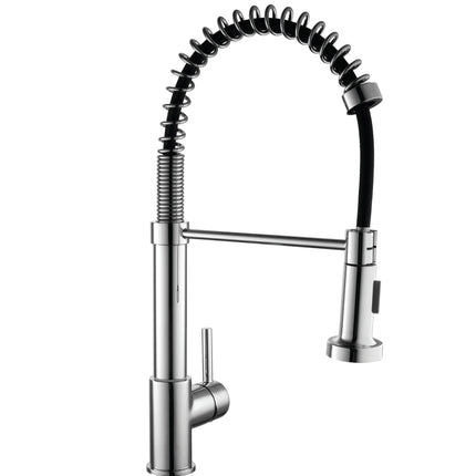 FLEX Chrome Pull Out Kitchen Mixer Tap