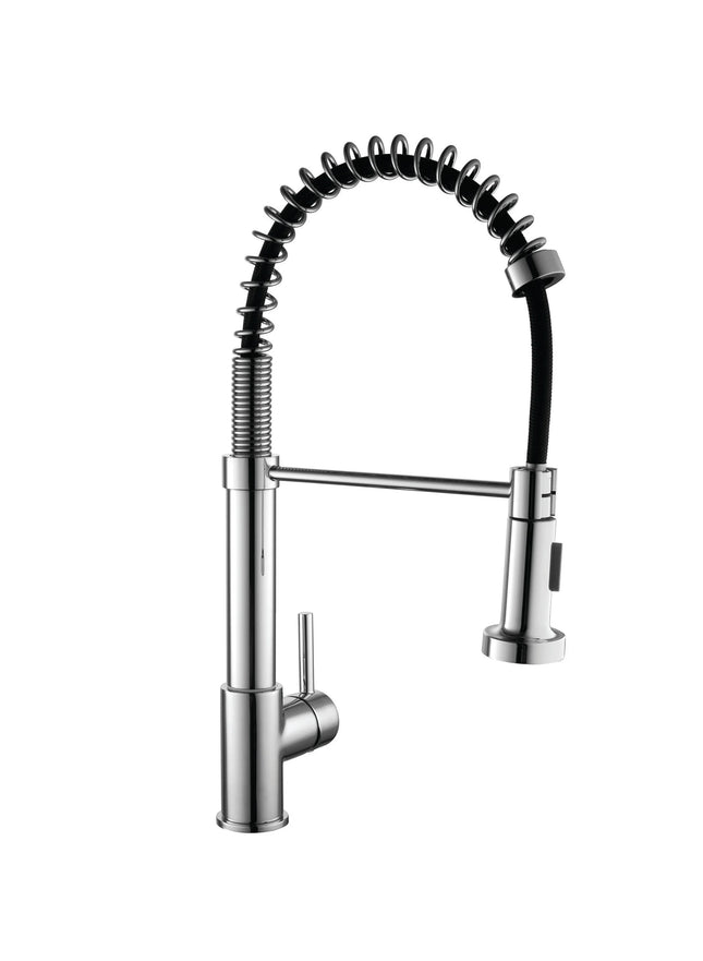 FLEX Chrome Pull Out Kitchen Mixer Tap
