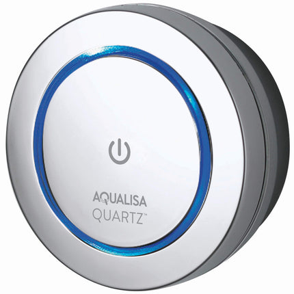 Aqualisa Quartz Digital Wired Remote Control with Temperature - Chrome