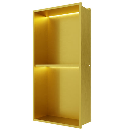 RAK INGOT 305 x 610mm Recessed Niche with Shelf and LED