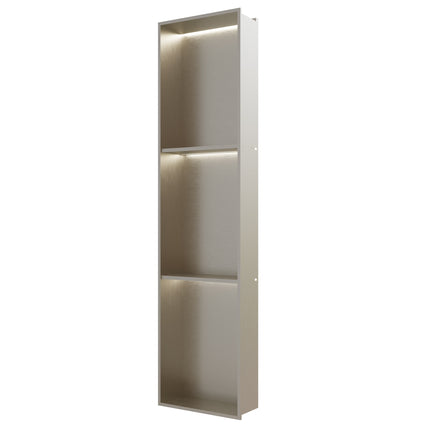 RAK INGOT Recessed Niche with 2-Shelf and LED 305 x 1210mm