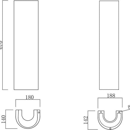 Tivoli 4-Piece Bathroom Suite - Basin, Pedestal, Rimless WC & Soft Close Seat