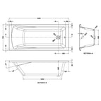 1600mm x 700mm