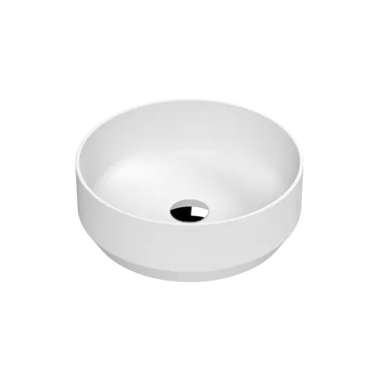 Hudson Reed Salana 350mm Round Countertop Basin - Matt White, Black or Grey