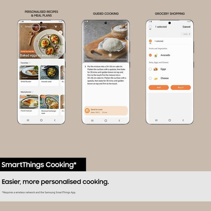 Samsung Bespoke Built-In Combination Microwave Oven NQ5B4353FBK - Black