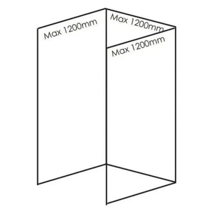 Nuance Wall Panel Set D3 Up To 1200mm x 1200mm x 1200mm - 5 Colours