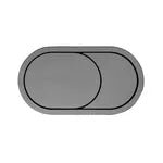 Tavistock Oval Dual Flush Button | 4 Finishes | Pneumatic Cisterns