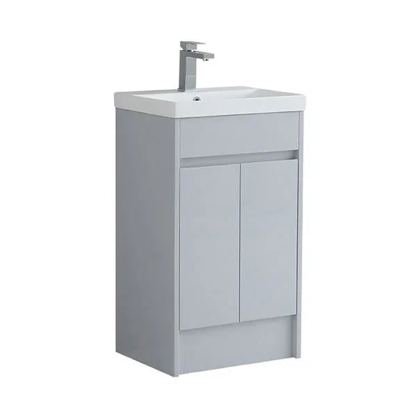Melbourne 500mm Waterproof Vanity Unit with Basin | Edge Collection Light Grey