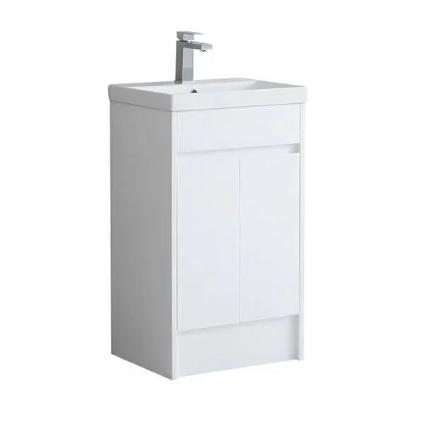Melbourne 500mm Waterproof Vanity Unit with Basin | Edge Collection White Gloss