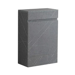 Melbourne & Sydney 500mm Waterproof WC Unit with Top | Bathroom Furniture Marble Grey