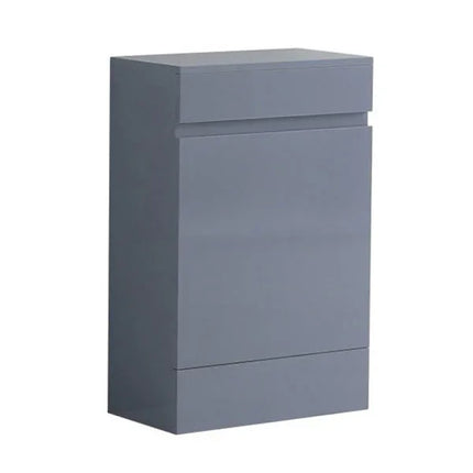 Melbourne & Sydney 500mm Waterproof WC Unit with Top | Bathroom Furniture Mid Grey