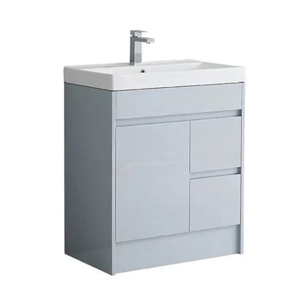 Melbourne 750mm Waterproof Vanity Unit with Basin | Slim Edge Collection Light Grey Edge