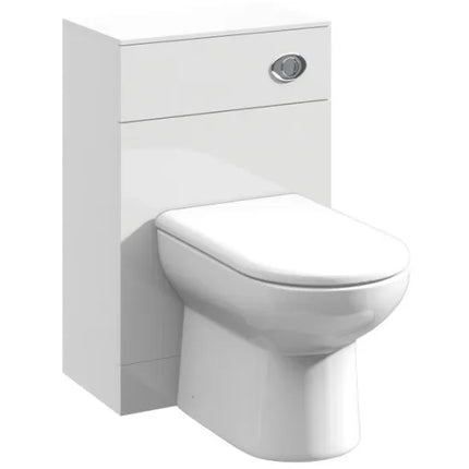 Nuie Mayford Floor-Standing WC Unit | White | 500 & 600mm