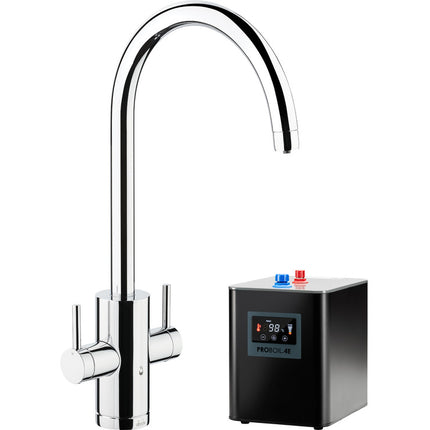 Abode Profile 4 IN 1 Monobloc Tap & Proboil.4E Tank Chrome