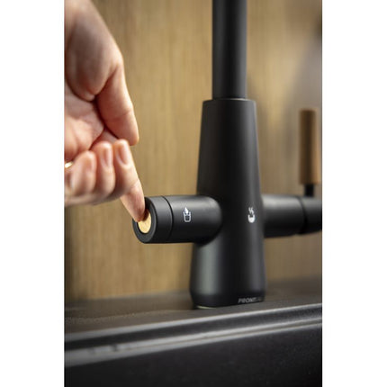 Abode Scandi-E 4 IN 1 Monobloc Tap - Matt Black