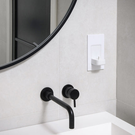 ProofVision TBCharge In-Wall Single Electric Toothbrush Charger - White
