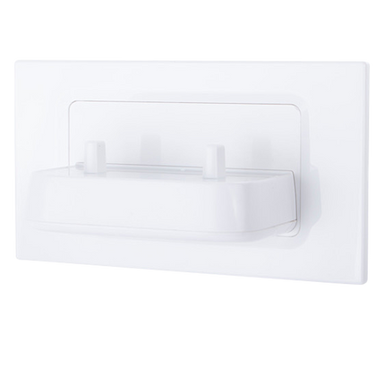 ProofVision TBCharge In-Wall Dual Electric Toothbrush Charger - White