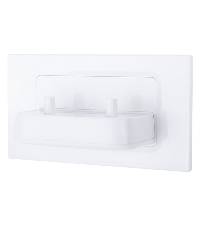 ProofVision TBCharge In-Wall Dual Electric Toothbrush Charger - White