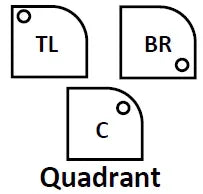 Senstec Quadrant Anti-Slip Shower Tray | Stone Resin | 800-1000mm