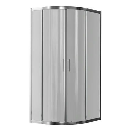 Ambience Classique Easy-Fit 2 Door Offset Quadrant - Chrome