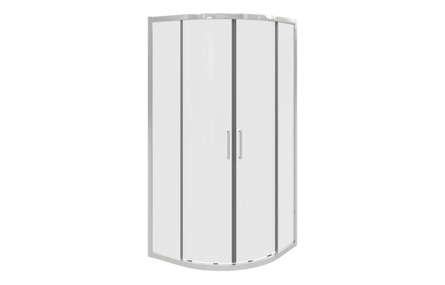Ambience Classique 2 Door Easy-Fit Quadrant - Chrome