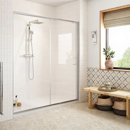 Ambience Classique Easy-Fit Sliding Door - Chrome