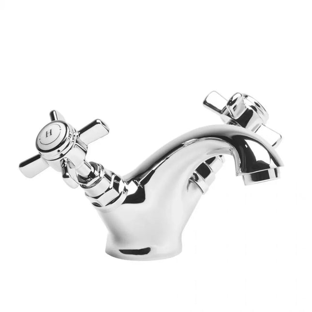 Roper Rhodes Regatta Basin Mixer Tap - Chrome Ultra-Low Pressure with Waste