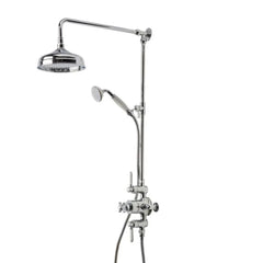 Roper Rhodes Regatta Complete Bathroom Pack - Shower, Basin Mixer & Bath Filler - Chrome Brass