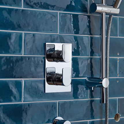 Roper Rhodes Crew Concealed Dual Function Shower System With Riser Kit and Overhead Shower