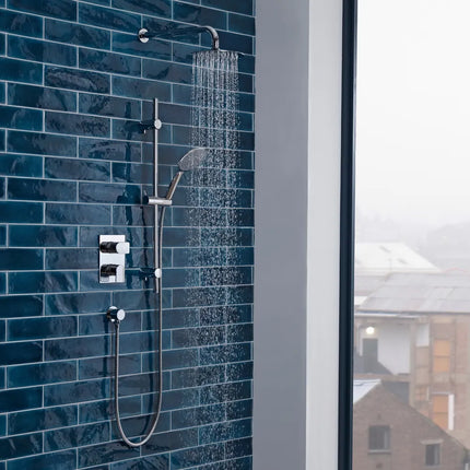 Roper Rhodes Crew Concealed Dual Function Shower System With Riser Kit and Overhead Shower