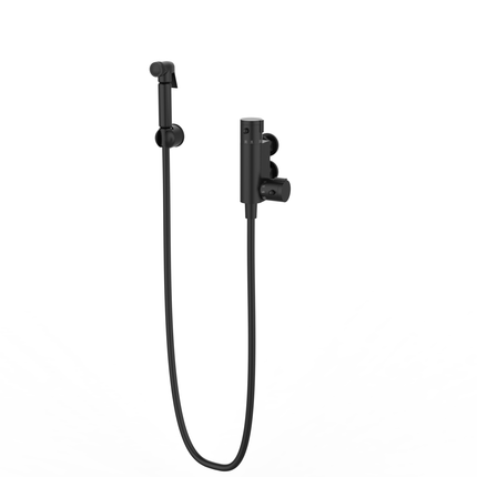 Nero Douche Kit with Therm. Mixing Valve Matt Black