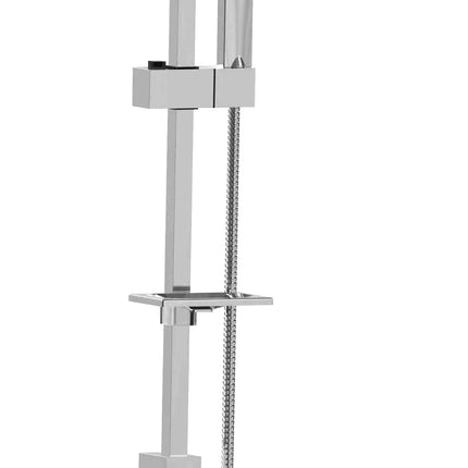 Cube Slide Rail Kit – Chrome | Brass | Vertical