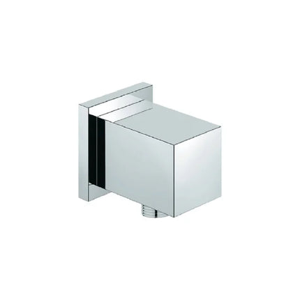 Square Shower Outlet Elbow – Chrome | Concealed Valve Connector