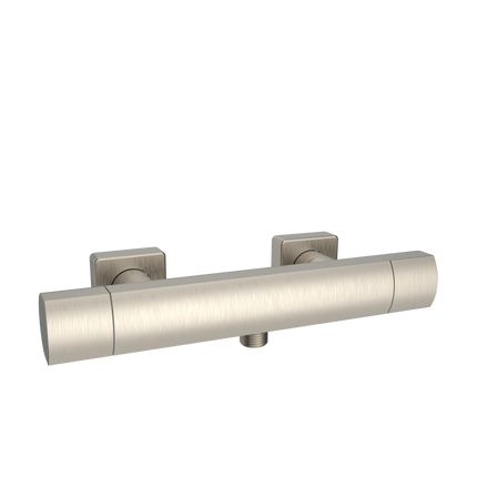 Kartell Kolt Thermostatic Bar Shower with Slide Rail Kit | Brushed Nickel | SHO331KBN