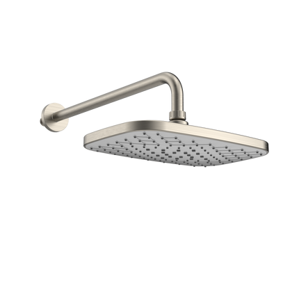 Kartell Kolt Single Outlet Concealed Shower Valve with Fixed Head & Arm | Brushed Nickel