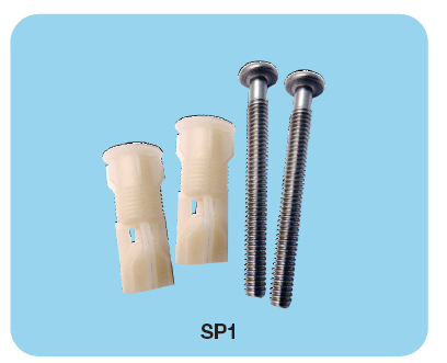Euroshowers Toilet Seat Fixing Kits & Fittings | Top Fix, Bottom Fix & Bolts