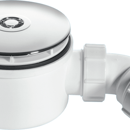 McAlpine Shallow Shower Trap — 90mm — 70mm Height — 50mm Seal — ST90CB10-70