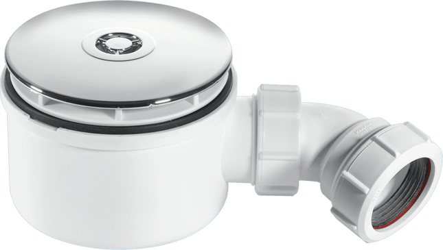 McAlpine Shallow Shower Trap — 90mm — 70mm Height — 50mm Seal — ST90CB10-70