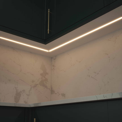 Modex Intra Cut-Anywhere LED Strip - 2.5m Recessed Profile 24V Warm/Natural White