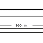 960mm
