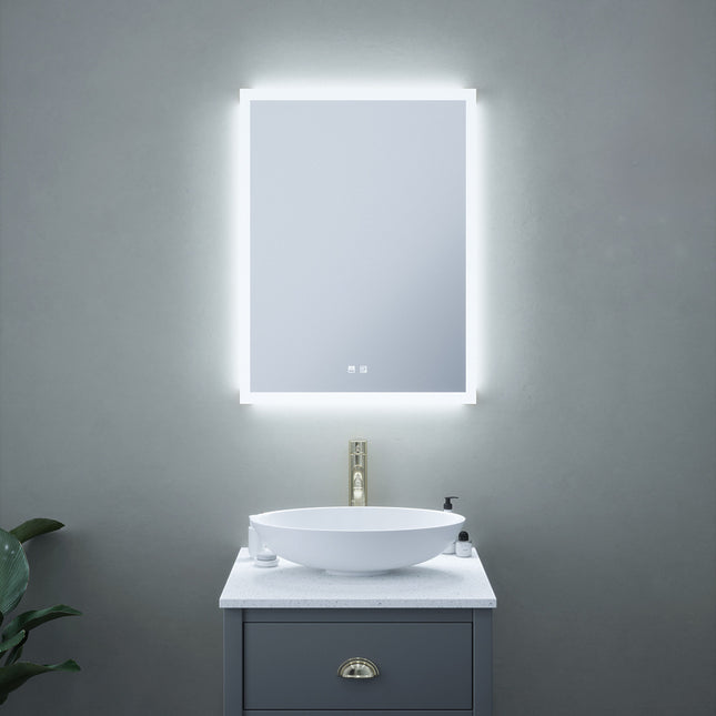 Celestial Aura Tunable LED Mirror - 600mm x 800mm with Dimmer & Demister