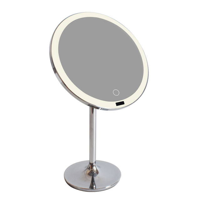 Cordless Luxe Rechargeable LED Vanity Mirror - 220mm with Motion Sensor & Dimmer