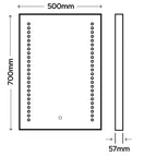 500mm Wide x 700mm High
