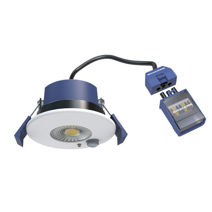 Riga Motion 7W IP65 Fire Rated LED Downlight | PIR Sensor | Switchable CCT | Dimmable