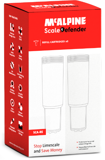 McAlpine Scale Defender Refill Pack | 2 x Replacement Cartridges | 40,000L Each