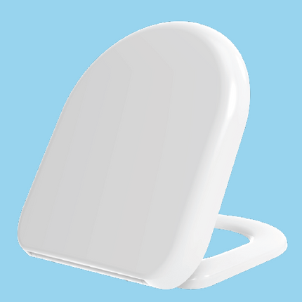 Euroshowers Rainbow D-One Soft Close Toilet Seat | 5 Colours | Duroplast