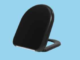 Euroshowers Rainbow D-One Soft Close Toilet Seat | 5 Colours | Duroplast