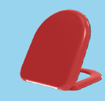 Euroshowers Rainbow D-One Soft Close Toilet Seat | 5 Colours | Duroplast
